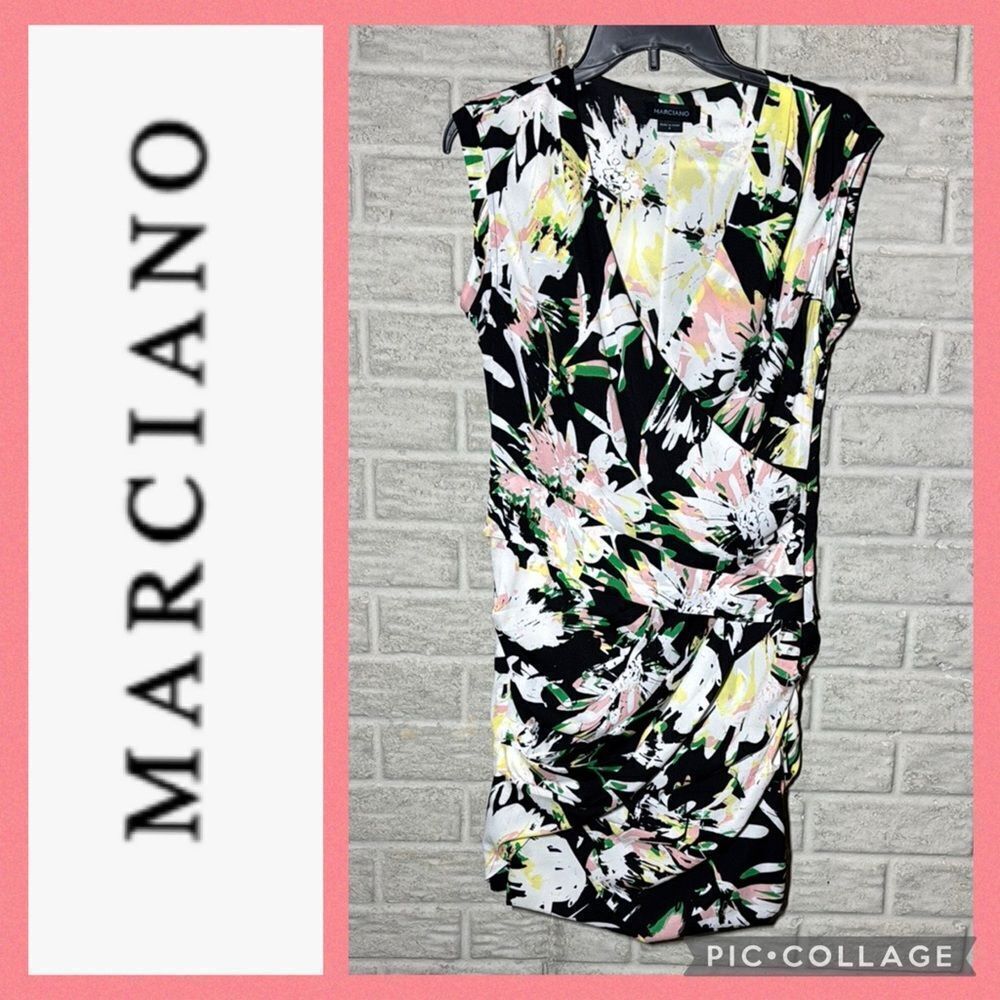 Floral Print Sleeveless Dress